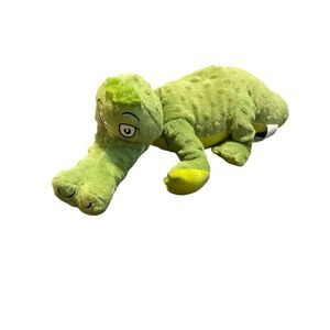 Kohls Cares Green Dr. Seuss Alligator Green ABC Crocoldile Plush Stuffed 21"